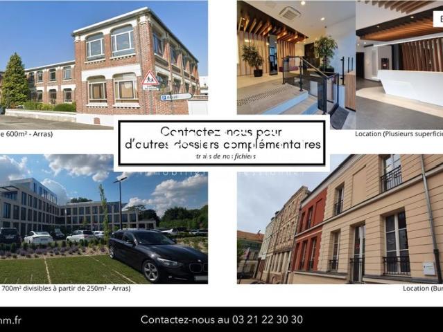 Bureau location à Arras, Pas-de-Calais