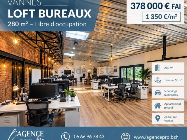 Bureau vente à Kerpayen, Vannes