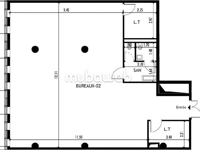 Bureau vente à Anfa, Gharb-Chrarda-Beni Hssen