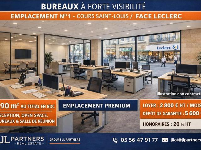 Bureau location à Bordeaux