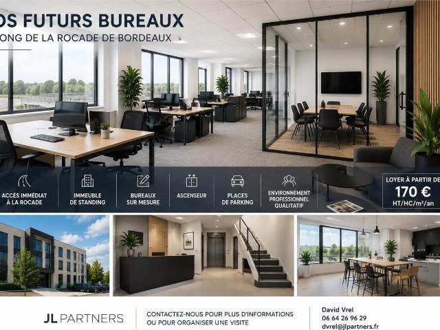 Bureau location à Bordeaux, Lormont