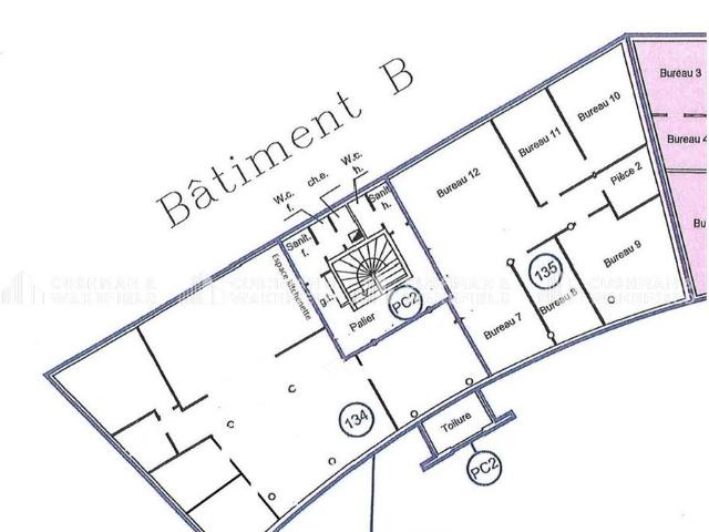 Bureau location à Strasbourg, Oberhausbergen