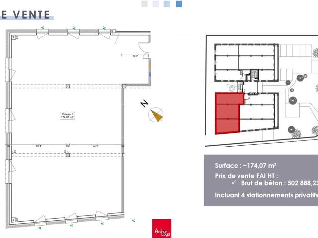 Bureau vente à Caen, Saint-contest