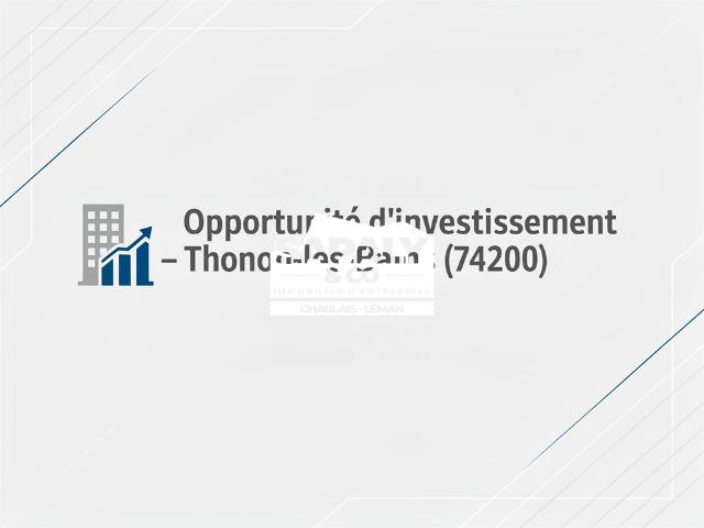 Bureau vente à Thonon-les-Bains, Thonon-les-bains
