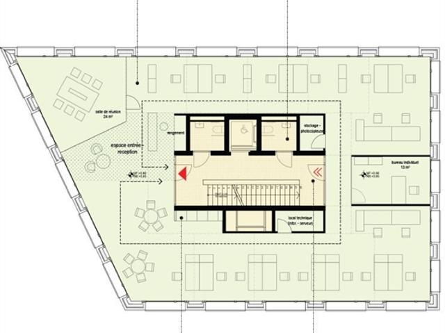Büro mieten in Crissier, Waadt