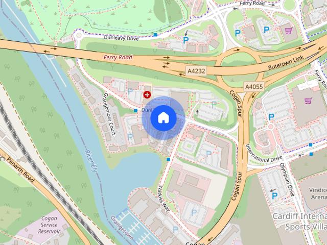 Apartment for rent in Cardiff International Sports Village, Falcon Lodge