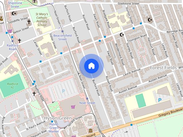 Apartment for rent in Hyson Green, Haddon