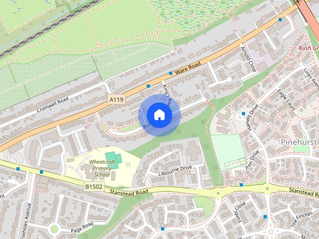 Apartment for rent in Hertford, Colliers End