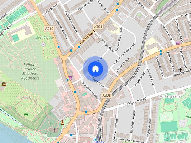 Apartment for rent in Hurlingham, Greater London