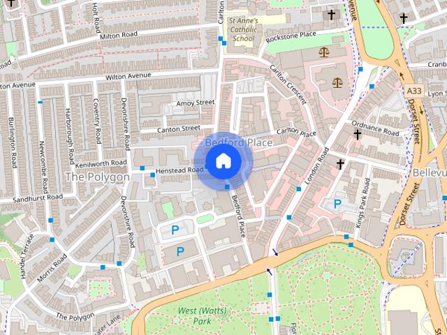 House for rent in The Polygon, City Of Southampton