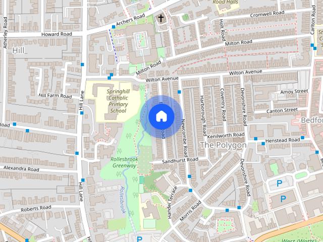 House for rent in The Polygon, City Of Southampton