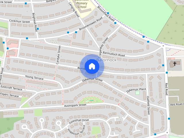 Apartment for rent in Low Balornock, Balornock