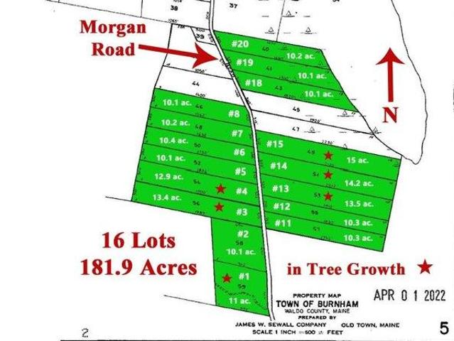 Land for sale in Waldo, Maine