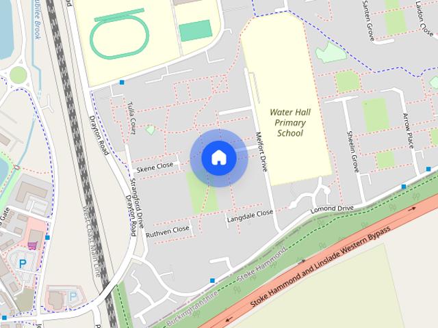 House for rent in Lakes Estate, Milton Keynes