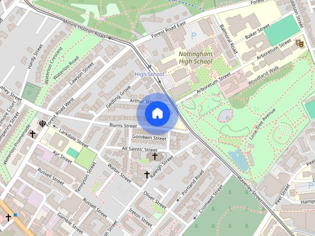Apartment for rent in Hyson Green, Haddon