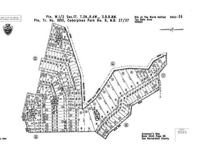 Land for sale in Cedarpines Park, San Bernardino County