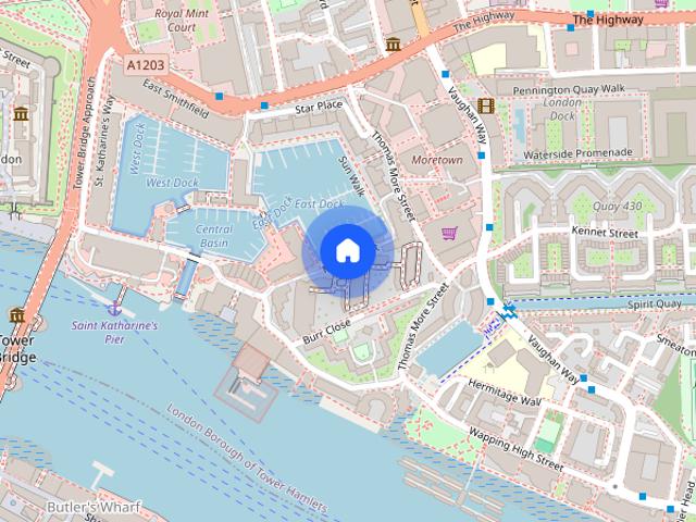 Apartment for rent in Tower Liberty, Wapping
