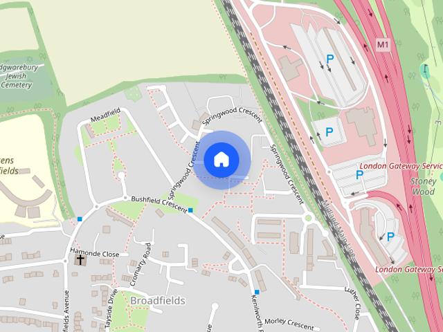 Apartment for rent in Broadfields, Greater London