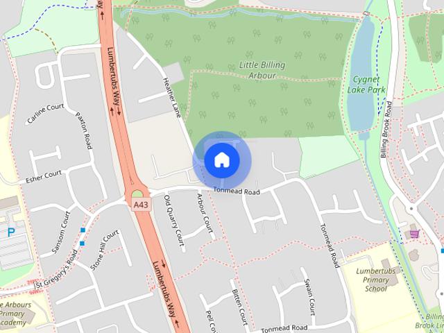 Apartment for rent in Thorplands, Northampton
