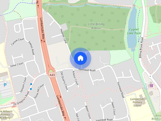 Apartment for rent in Thorplands, Northampton
