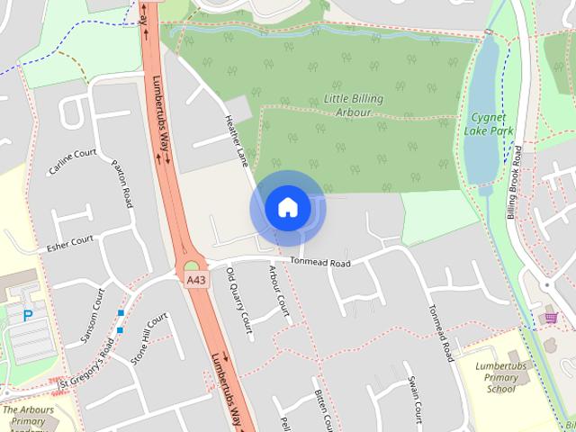Apartment for rent in Thorplands, Northampton