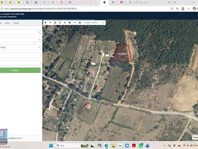 Gemlik, Bursa içerisinde satılık Arsa
