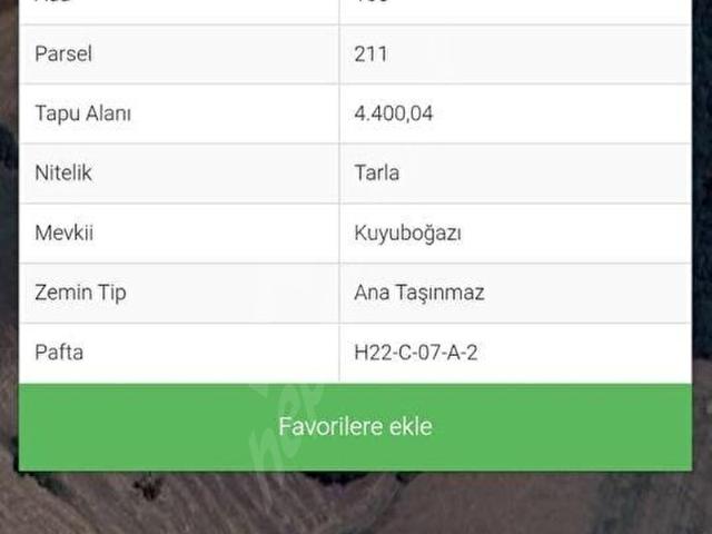Aksu, Kestel içerisinde satılık Arsa