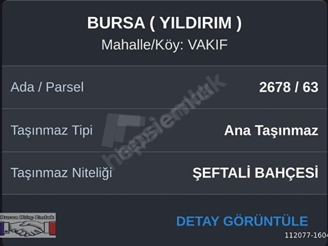 Yildirim, Bursa içerisinde satılık mülk