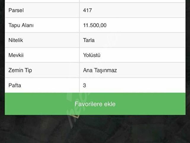 Mustafakemalpaşa, Bursa içerisinde satılık Arsa