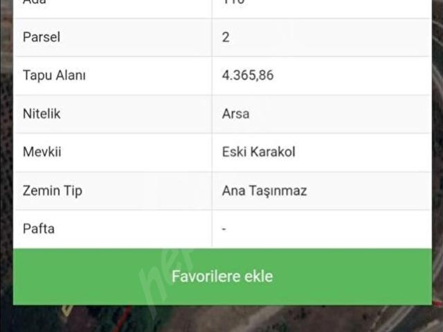 Orhangazi, Bursa içerisinde satılık Arsa
