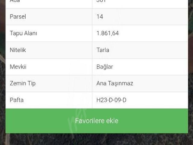 Orhaniye, Yenişehir içerisinde satılık Arsa