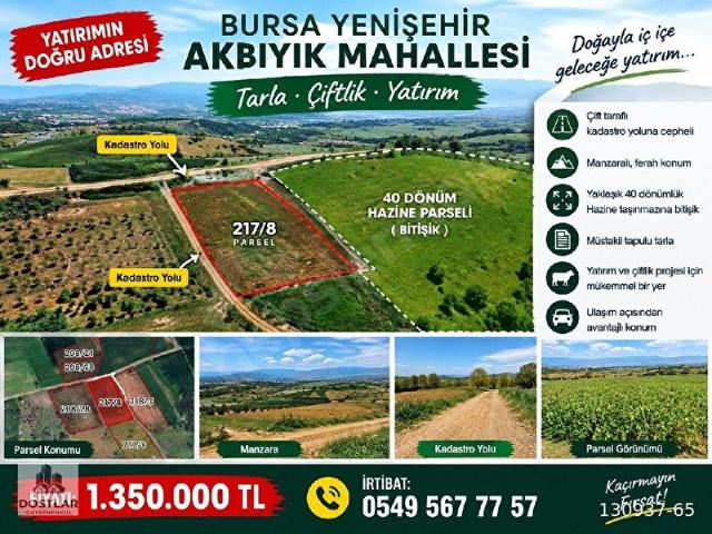 Yenişehir, Bursa içerisinde satılık Arsa