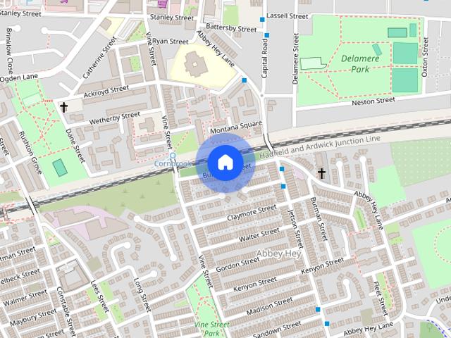 House for rent in Georgia, Greater Manchester
