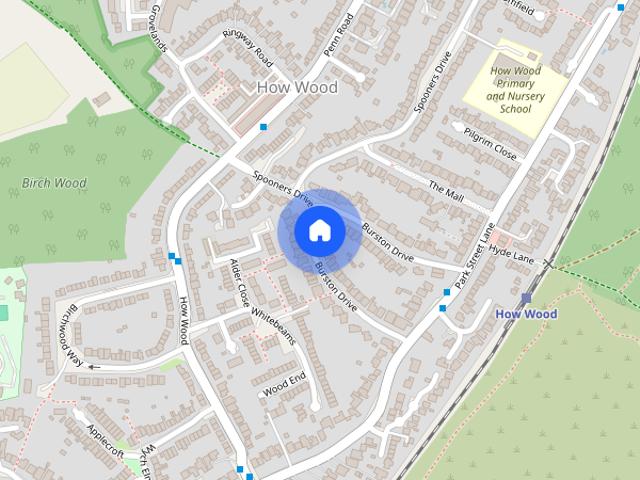 House for rent in How Wood, St Albans