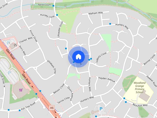 House for rent in Oadby, Leicestershire