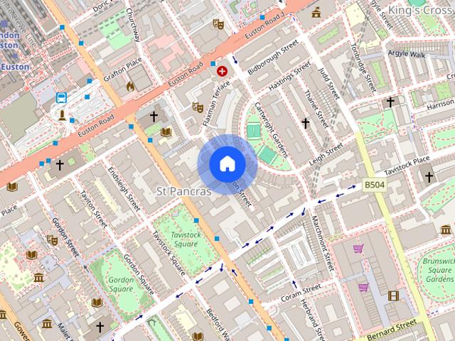 Apartment for rent in Saint Pancras, Greater London