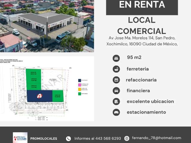 Local Comercial en renta en Xochimilco, Ciudad de México