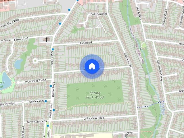 House for rent in Croydon, Monks Orchard