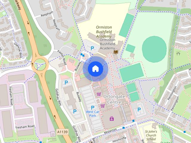 Apartment for rent in Ortongate Centre, Peterborough