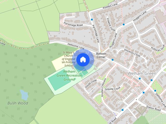 House for rent in Welham Green, Welwyn Hatfield