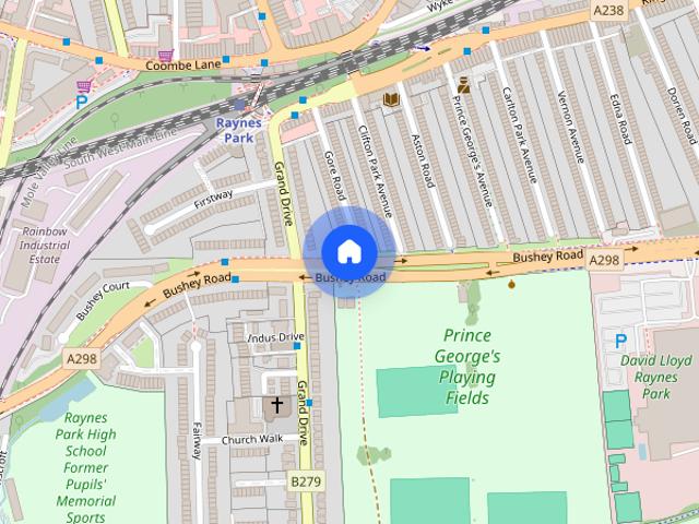 Apartment for rent in London Borough of Merton, Raynes Park