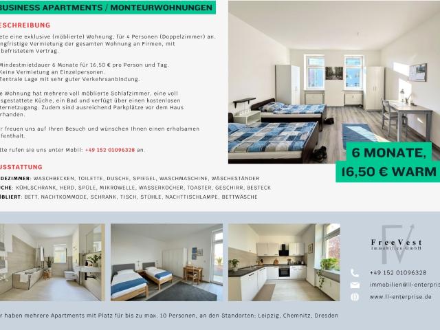 Apartment mieten in Gablenz, Chemnitz