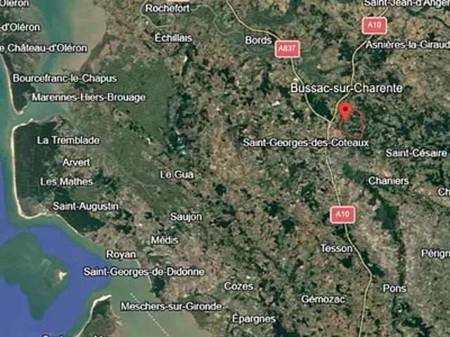 Terrain vente à Saintes, Bussac-sur-charente