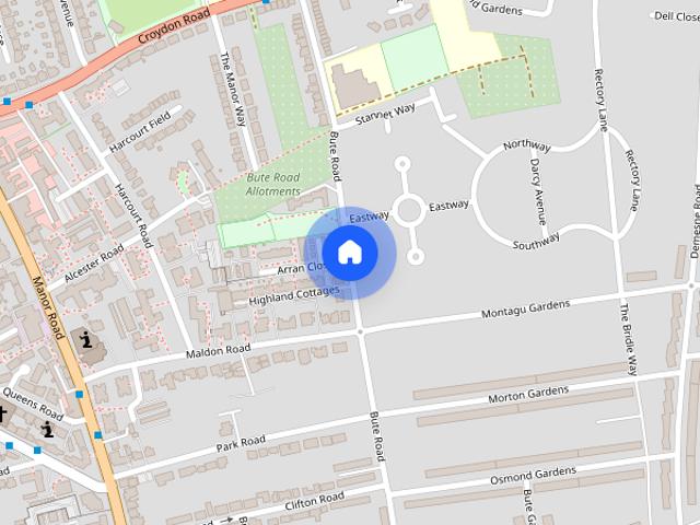 House for rent in Wallington, Greater London
