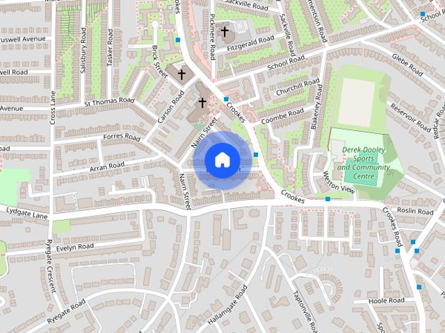 House for rent in Crookes, South Yorkshire