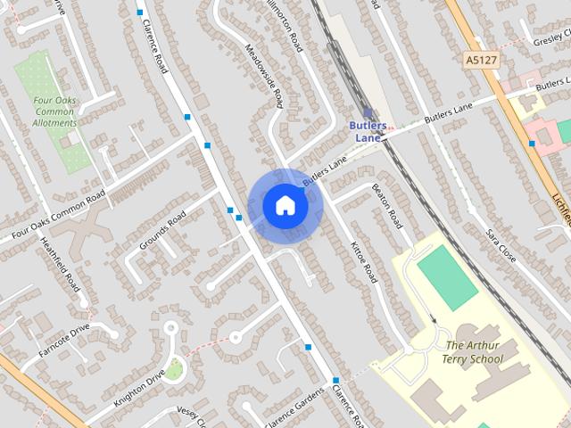 House for rent in Four Oaks, Birmingham