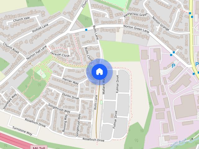 House for rent in Chadsmoor, Staffordshire