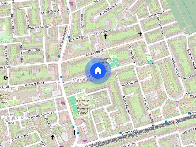 House for rent in Maryland, Greater London