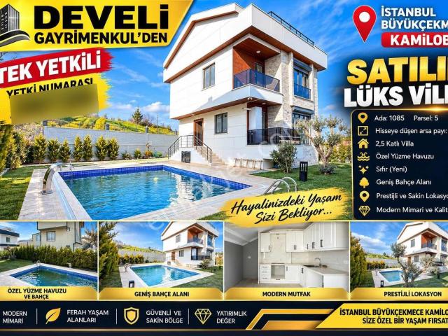 Kamiloba Mahallesi, Büyükçekmece içerisinde satılık Villa