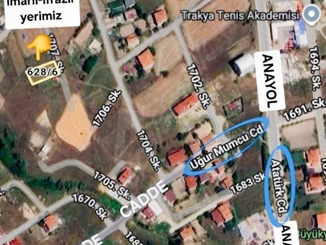 Aziziye Mahallesi, Saray içerisinde satılık Arsa
